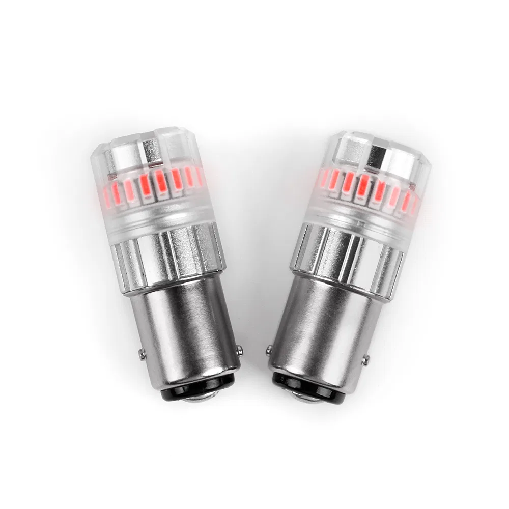 3117R – ARC LIGHTING Tail Light Bulb - LED, 1157 Philips 3020 High Power LED Red 600 Lumens 9 To 18 Volt DC Set Of 2